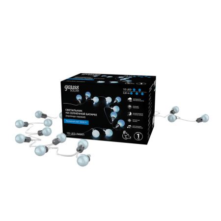 Светодиодные гирлянды — Светодиодная гирлянда Gauss GS033 купить в 