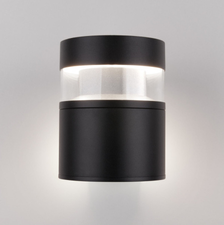 Уличные настенные светильники — Светильник настенный Elektrostandard 1530 TECHNO LED чёрный купить в 