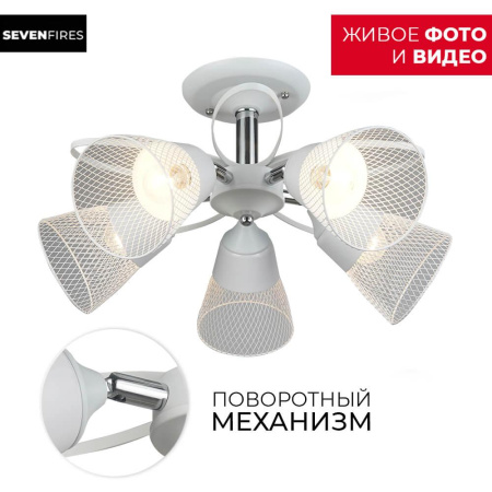 Потолочные люстры — Потолочная люстра Seven Fires Mert 66032.01.64.05 купить в 