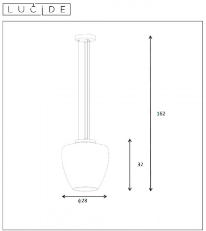 Подвесные светильники — Подвесной светильник LUCIDE 30473/28/62 купить в 
