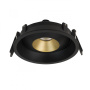 Встраиваемые точечные светильники — Встраиваемый светильник LeDron KRIS IN Black Gold купить в 