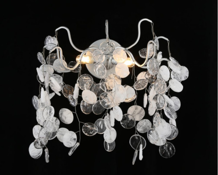 Настенные бра — Бра Crystal Lux TENERIFE AP2 SILVER купить в 