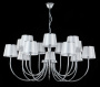 Люстры подвесные — Подвесная люстра Crystal Lux FAVOR SP7+7 CHROME купить в 