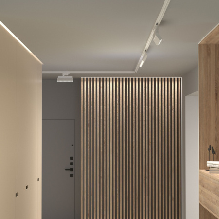 Трековые светильники — Светильник на шине Elektrostandard Garda Белый 20W 4200K (85025/01) трехфазный купить в 