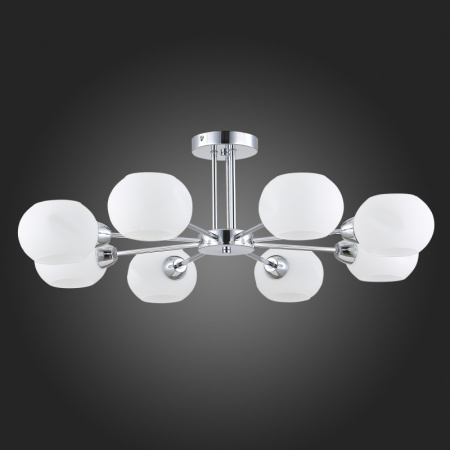 Люстры на штанге — Люстра на штанге Evoluce SLE104302-08 купить в 