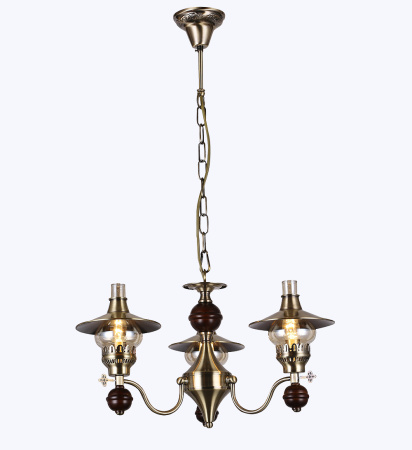 Люстры подвесные — 4713/3 бронза купить в 