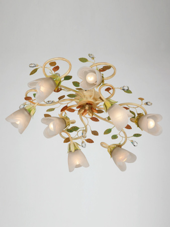 Люстры накладные — Накладная люстра Vitaluce V1743/8PL купить в 