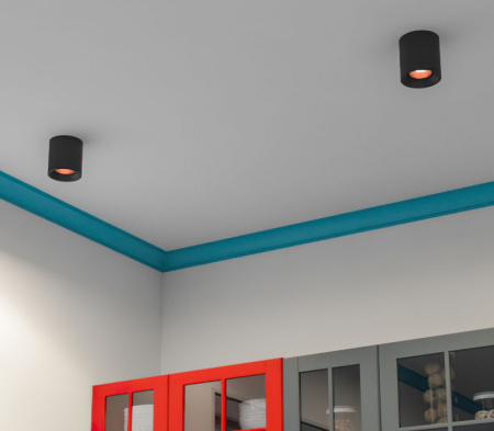 Накладные точечные светильники — Накладной светильник Denkirs DK3090-BK+RD купить в  Накладные точечные светильники — Накладной светильник Denkirs DK3090-BK+RD купить в