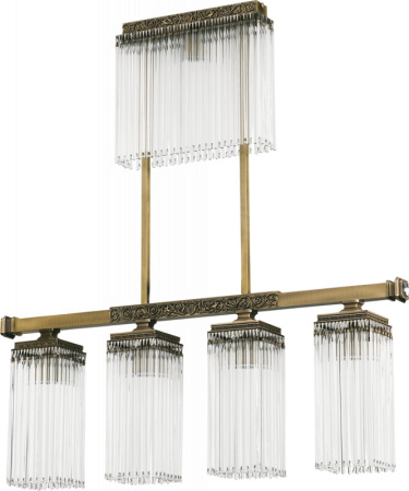 Люстры на штанге — Люстра на штанге Kutek CAR-ZWL-4+1(P) купить в 