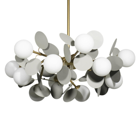 Люстры на штанге — Люстра на штанге LOFT IT 10008/12 Grey купить в 