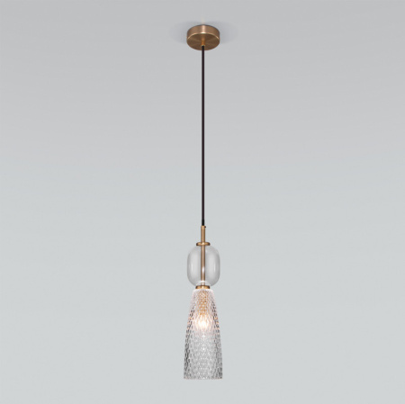 Подвесные светильники — Подвесной светильник Eurosvet 50211/1 прозрачный купить в 