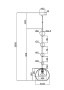 Подвесные светильники — Подвесной светильник Maytoni MOD227PL-01BS купить в 