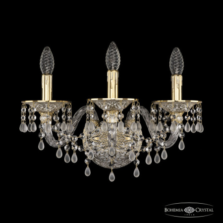 Настенные бра — Бра Bohemia Ivele Crystal 16110B/3/165/XL GW V0300 купить в 