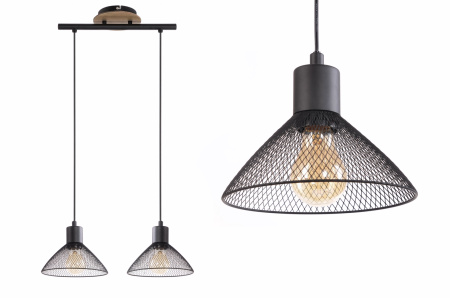Подвесные светильники — 83653/2 черный купить в 