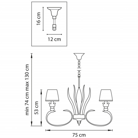 Люстры подвесные — Подвесная люстра Lightstar 783081 купить в 