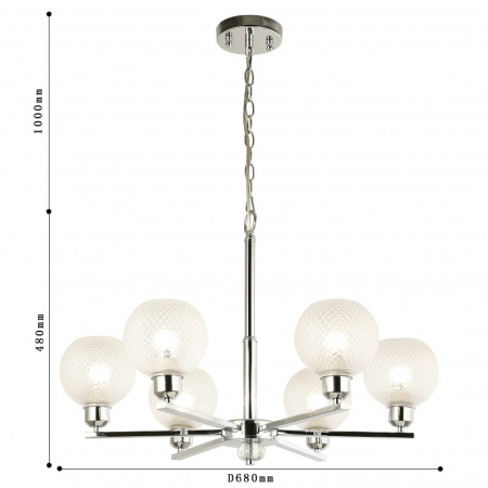 Люстры подвесные — Подвесная люстра F-Promo 2941-6P купить в 