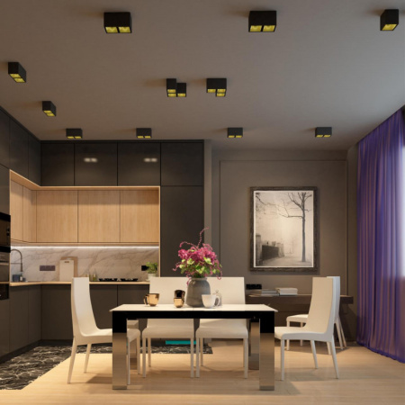 Накладные точечные светильники — Накладной светильник Novotech 358489 купить в 