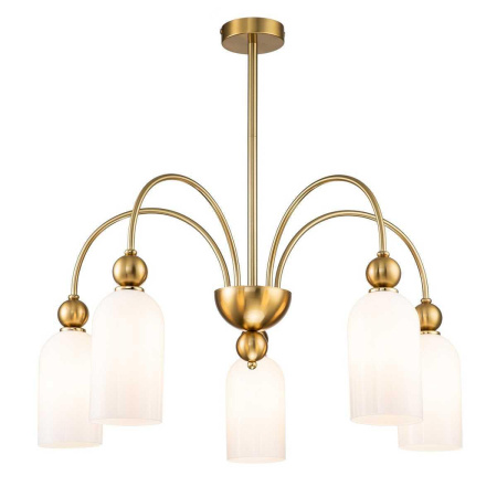 Люстры на штанге — Потолочная люстра Escada ODE 686/5PL Copper купить в 