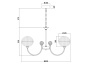 Люстры подвесные — Подвесная люстра Freya FR6026PL-06CH купить в 