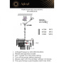 Люстры подвесные — Подвесная люстра APLOYT APL.836.03.05 купить в 