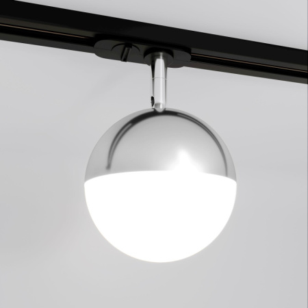 Трековые светильники — Светильник на шине Elektrostandard Glob GX53 Хром (MRL 1015) однофазный купить в 