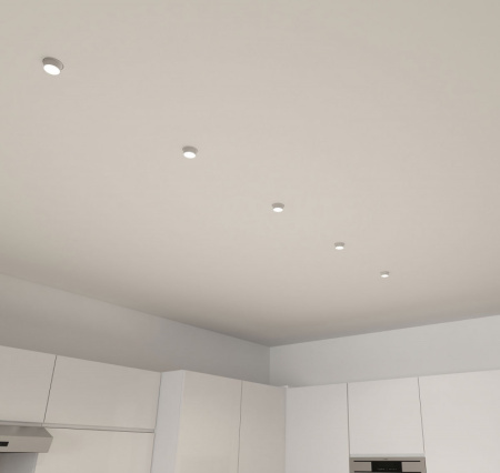 Встраиваемые точечные светильники — Встраиваемый светильник Denkirs DK3056-WH купить в 