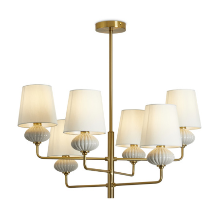 Люстры на штанге — Люстра на штанге Freya FR2029PL-06BS купить в 