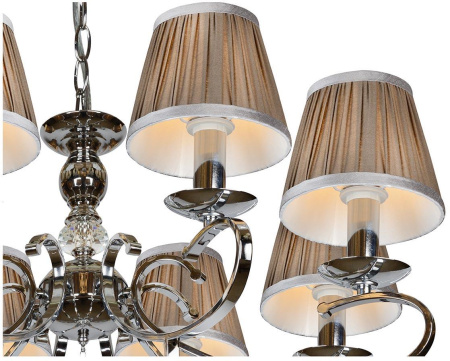 Люстры подвесные — Подвесная люстра iLamp Holiday RM6116/8CR купить в 