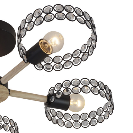 Люстры на штанге — Люстра на штанге Escada 679/5P Black купить в  Люстры на штанге — Люстра на штанге Escada 679/5P Black купить в