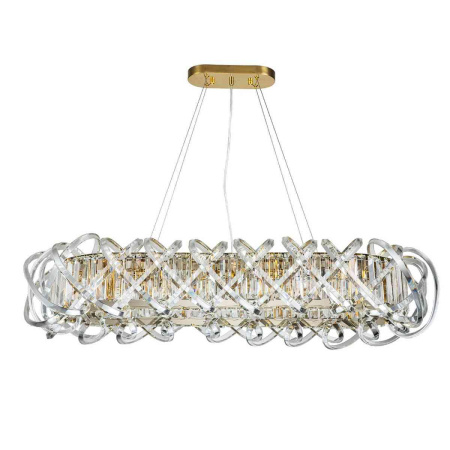 Люстры подвесные — Подвесная люстра Indigo BRACCIA 12007/12PL Gold V000400 купить в  Люстры подвесные — Подвесная люстра Indigo BRACCIA 12007/12PL Gold V000400 купить в