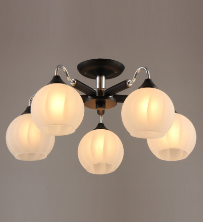 Потолочные люстры — 00803/5 черный купить в 