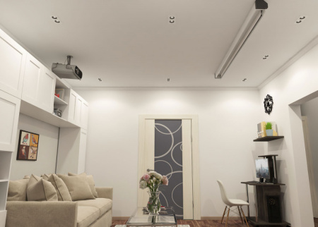 Встраиваемые точечные светильники — Встраиваемый светильник Denkirs DK3072-WH+BK купить в 