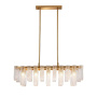 Люстры на штанге — Подвесная люстра Indigo BRINA 12027/10PL Brass V000367 купить в  Люстры на штанге — Подвесная люстра Indigo BRINA 12027/10PL Brass V000367 купить в