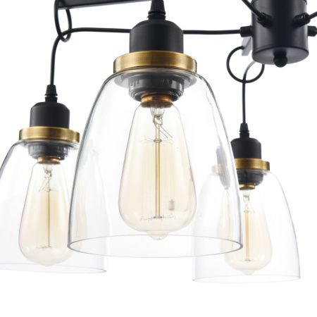 Люстры на штанге — Люстра на штанге Freya FR4167-PL-05-BL купить в 