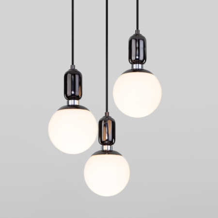 Подвесные светильники — Подвесной светильник Eurosvet 50151/3 черный жемчуг купить в 
