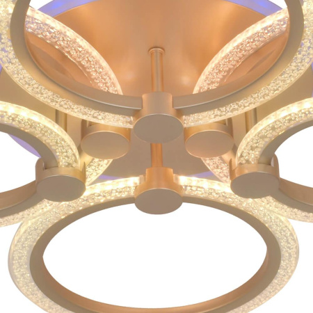 Потолочные люстры — Потолочная люстра Seven Fires Ejlev SF7059/7C-SGD-BL купить в 