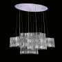 Люстры подвесные — Подвесная люстра Lumien Hall Сейен 0033/8P-CR-CL купить в 