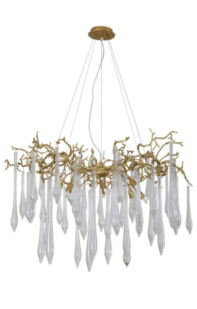 Люстры каскадные — Каскадная люстра Crystal Lux REINA SP8 D1000 GOLD PEARL купить в  Люстры каскадные — Каскадная люстра Crystal Lux REINA SP8 D1000 GOLD PEARL купить в