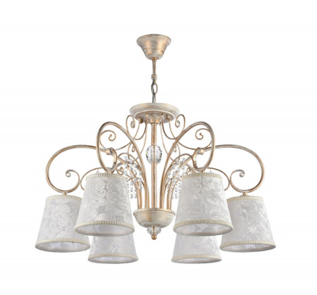 Люстры на штанге — Люстра на штанге Freya FR2406-PL-06-WG купить в 