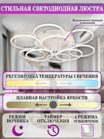 Люстры накладные — Накладная люстра Natali Kovaltseva HIGH-TECH LED LAMPS 82044 купить в  Люстры накладные — Накладная люстра Natali Kovaltseva HIGH-TECH LED LAMPS 82044 купить в