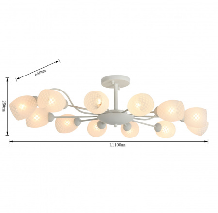 Люстры на штанге — Люстра на штанге F-Promo 2266-12U купить в 