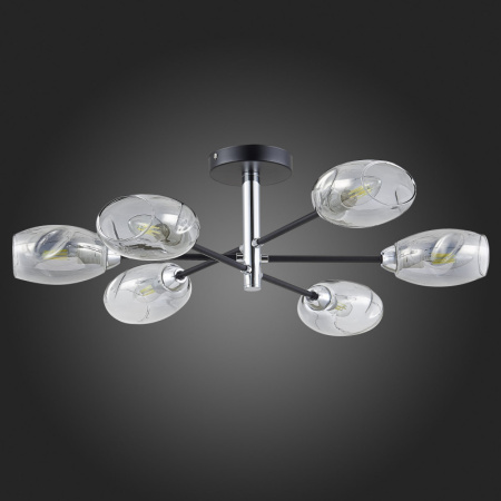 Люстры на штанге — Люстра на штанге Evoluce SLE155512-06 купить в 