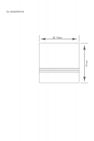 Накладные точечные светильники — Накладной светильник Donolux DL18482R9W1B купить в  Накладные точечные светильники — Накладной светильник Donolux DL18482R9W1B купить в