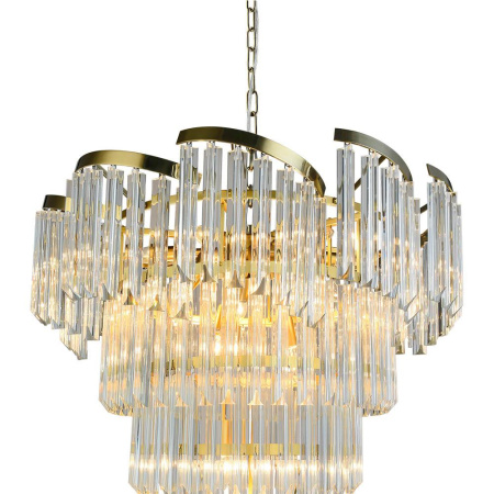 Люстры подвесные — Подвесная люстра Lumien Hall Гарленда LH0042/18P-GDCG купить в 