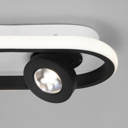 Споты — Спот Eurosvet 20123/2 LED белый/черный купить в  Споты — Спот Eurosvet 20123/2 LED белый/черный купить в