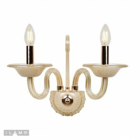 Настенные бра — Бра iLamp W2318-2 GD купить в 
