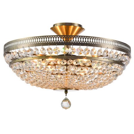 Люстры на штанге — Люстра на штанге Natali Kovaltseva BAROCCO 81405/6C ANTIQUE купить в 