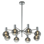 Люстры на штанге — Подвесная люстра Indigo Collana 13015/8R Chrome V000223 купить в  Люстры на штанге — Подвесная люстра Indigo Collana 13015/8R Chrome V000223 купить в