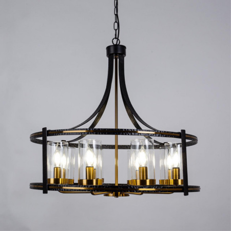 Люстры подвесные — Подвесная люстра ARTE Lamp A7011SP-8BK купить в  Люстры подвесные — Подвесная люстра ARTE Lamp A7011SP-8BK купить в
