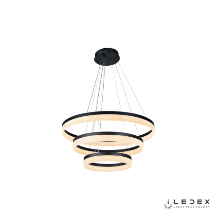Подвесные светильники — Подвесная люстра iLedex Around D0301-3 (400x600x800) BK купить в  Подвесные светильники — Подвесная люстра iLedex Around D0301-3 (400x600x800) BK купить в